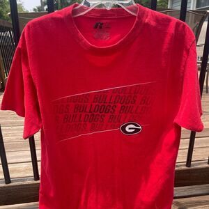 Georgia bulldogs graphic tee